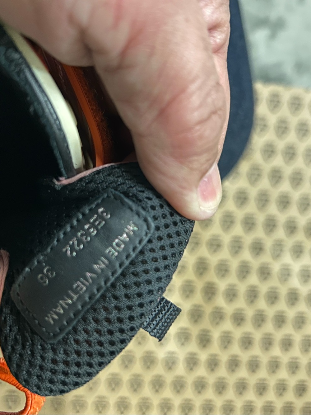 Prada Pink and Orange Strap Sneakers - Picture 4 of 4